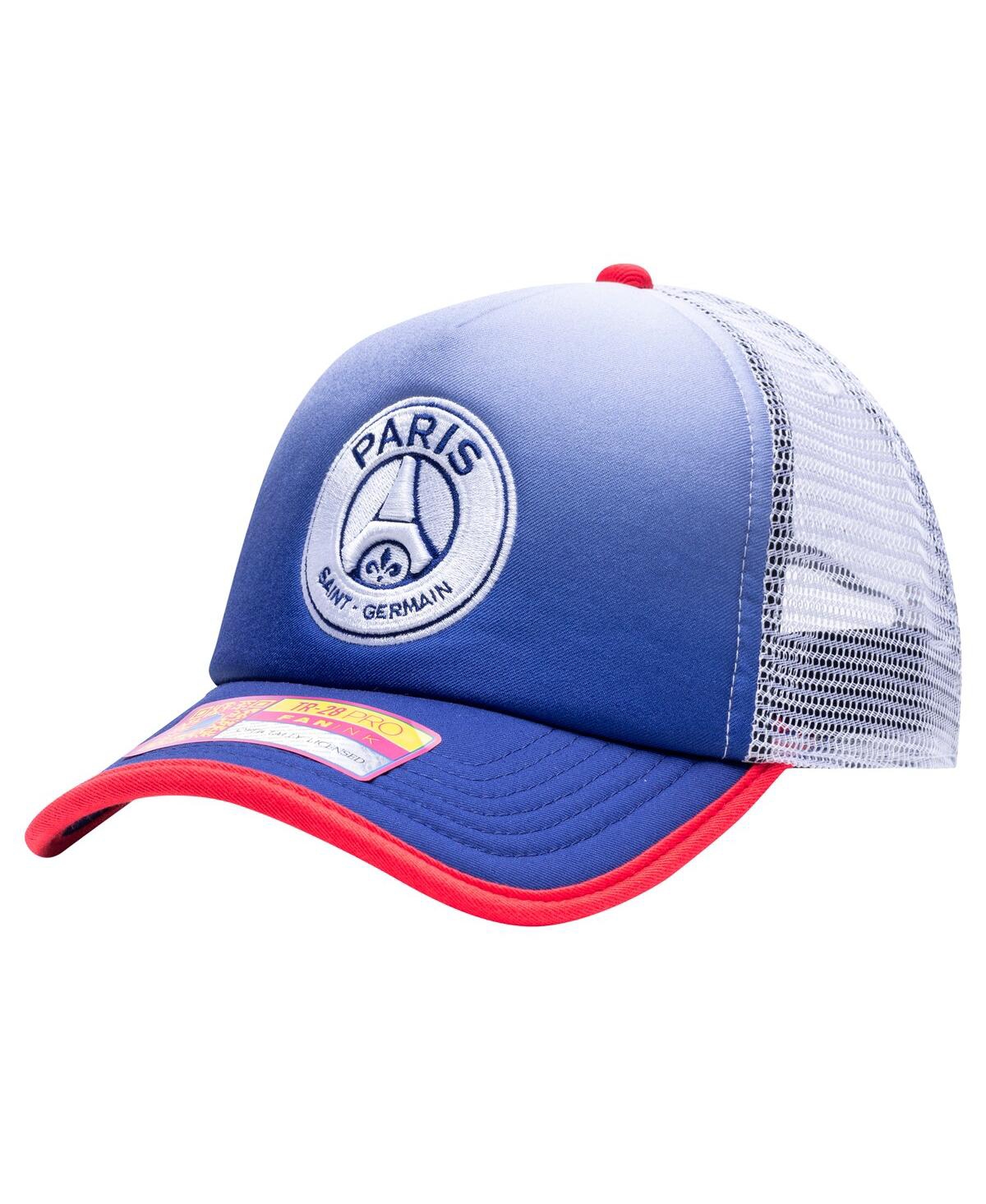 Men's Navy Paris Saint-Germain Destiny Trucker Adjustable Hat - Navy