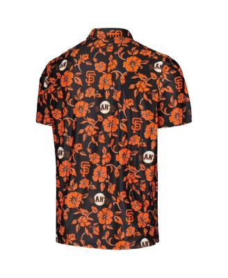 Men's Black San Francisco Giants Pua Performance Polo Shirt