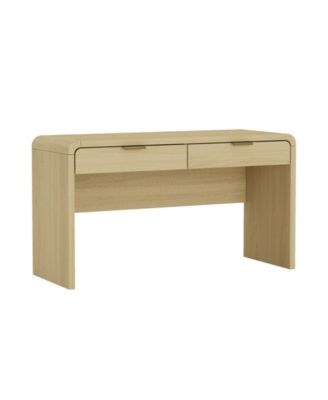 Grace 54" Modern 2-Drawer Home Office Desk