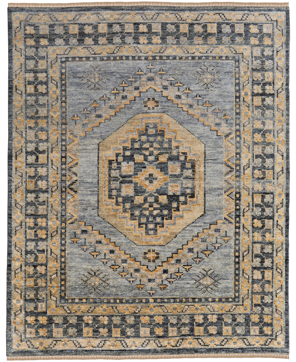 Feizy Fillmore 6941f 3'x5' Area Rug In Blue