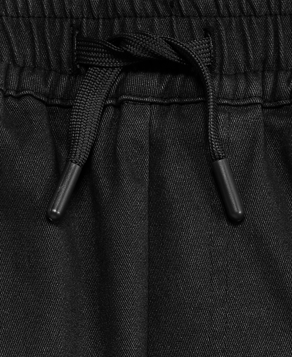 Epic Threads Toddler Boys Drawstring Twill Jogger Pants, Created For Macy's In Black