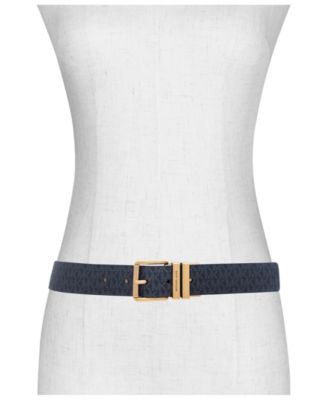 Micheal Kors Women's Flattened Edge Reversible Belt