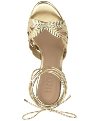 Women's Hassana Strappy Lace-Up Dress Sandals, Exclusively at Macy's