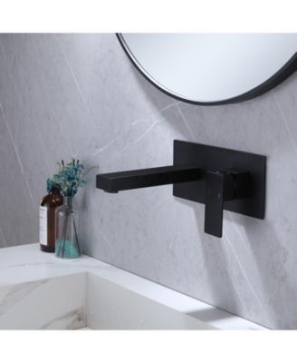 Single-Handle Wall Mount Bathroom Faucet