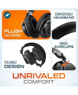 M201 Wireless Active Noise Cancelling Over-Ear Bluetooth Headset (DBHM201D)