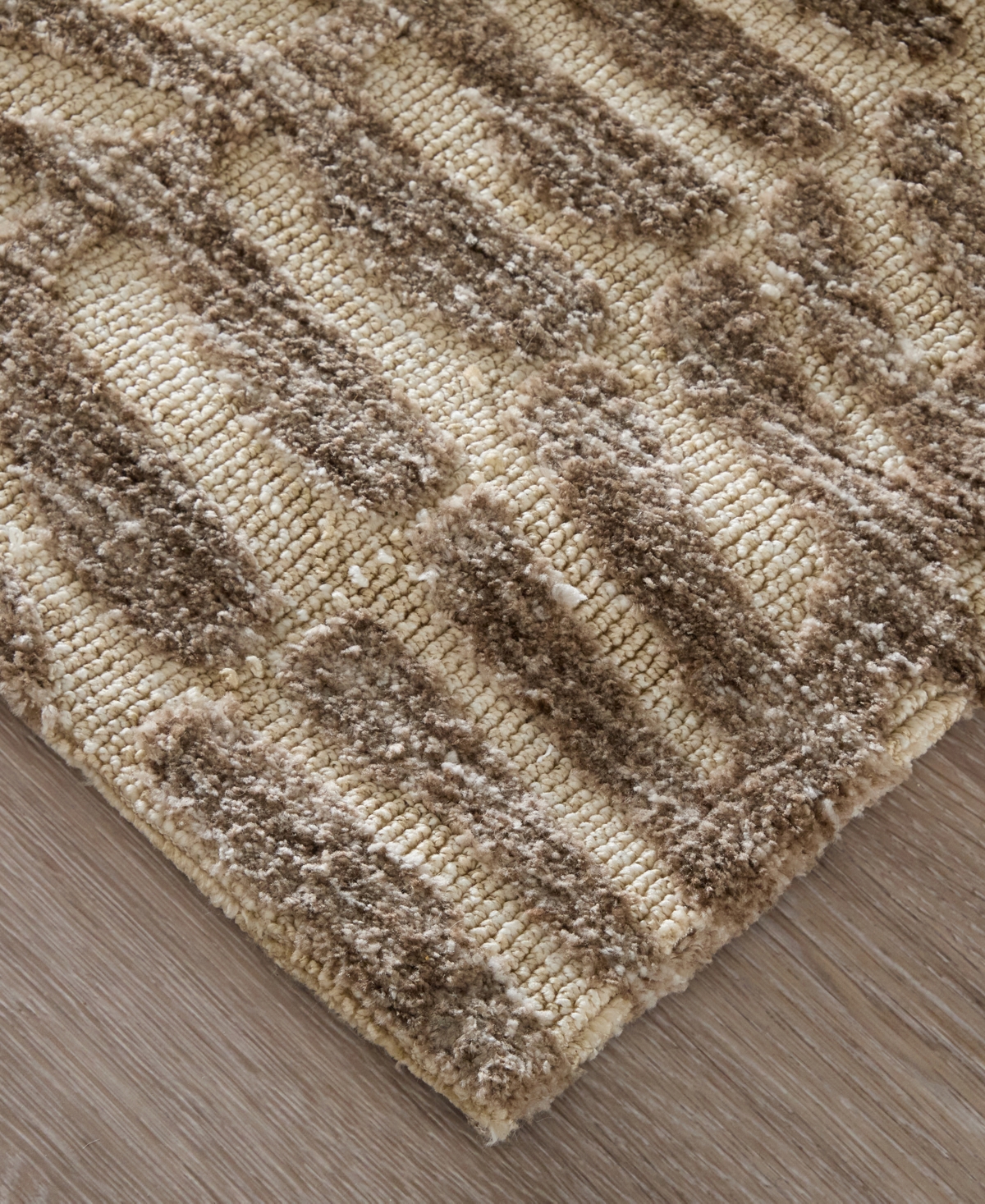 Feizy Colton 8a54f 3'6"x5'6" Area Rug In Brown
