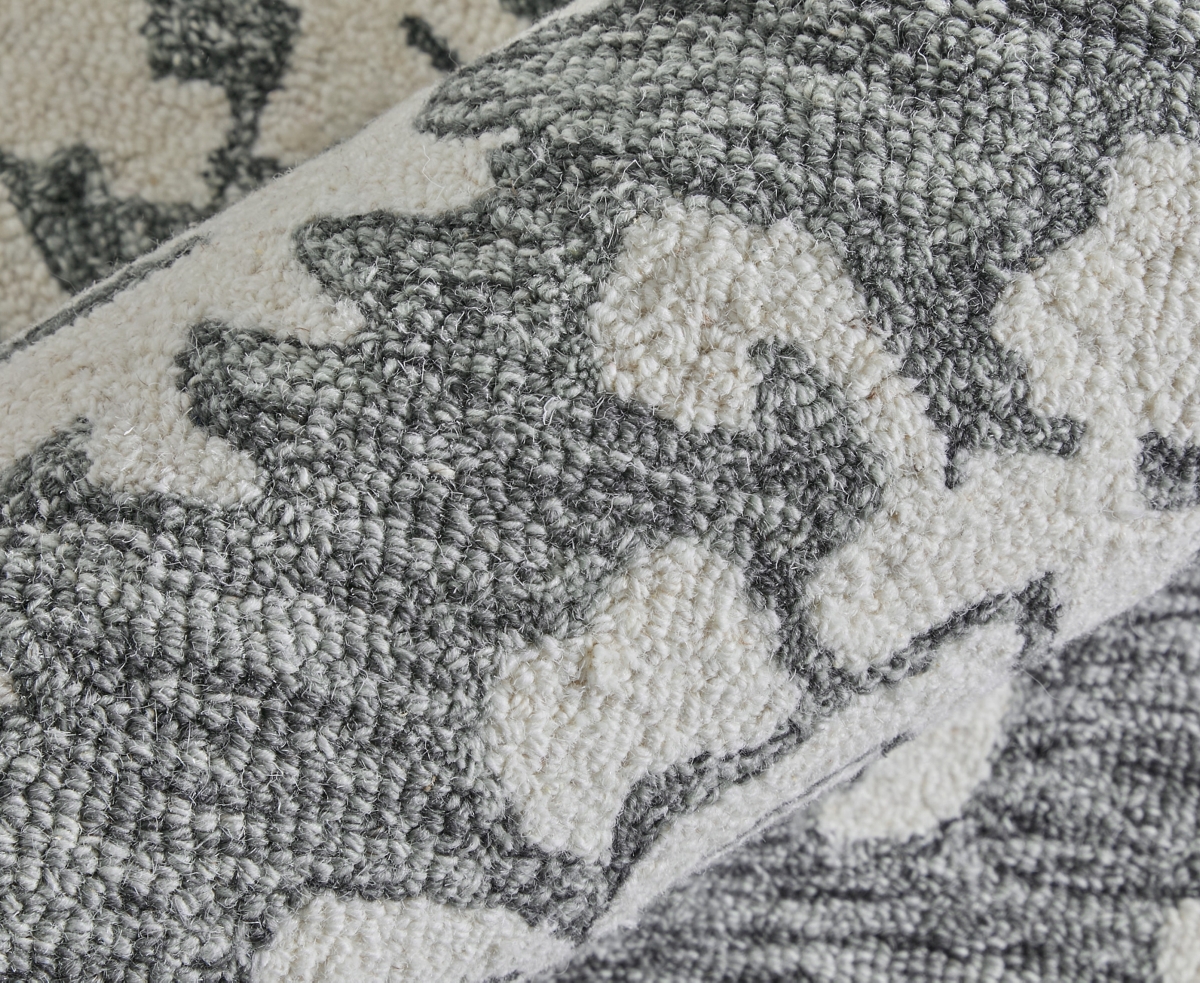 Feizy Belfort 8a26f 2'x3' Area Rug In Gray