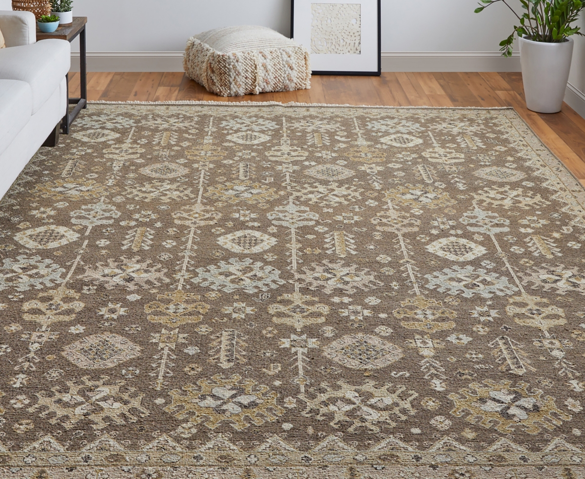 Feizy Corbitt 0610f 5'6"x8'6" Area Rug In Brown