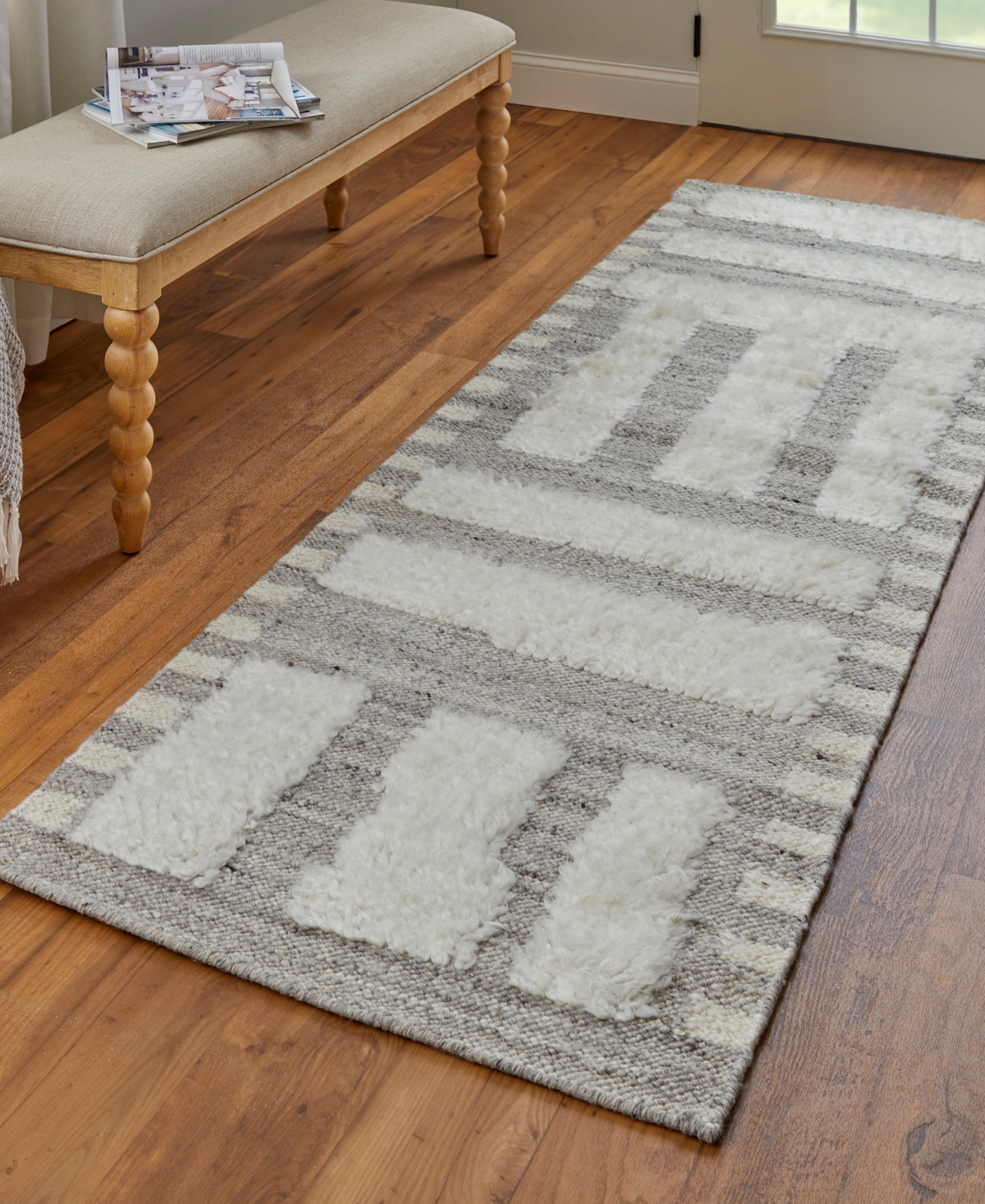Feizy Ashby 8909f 2'6"x10' Runner Area Rug In Multi
