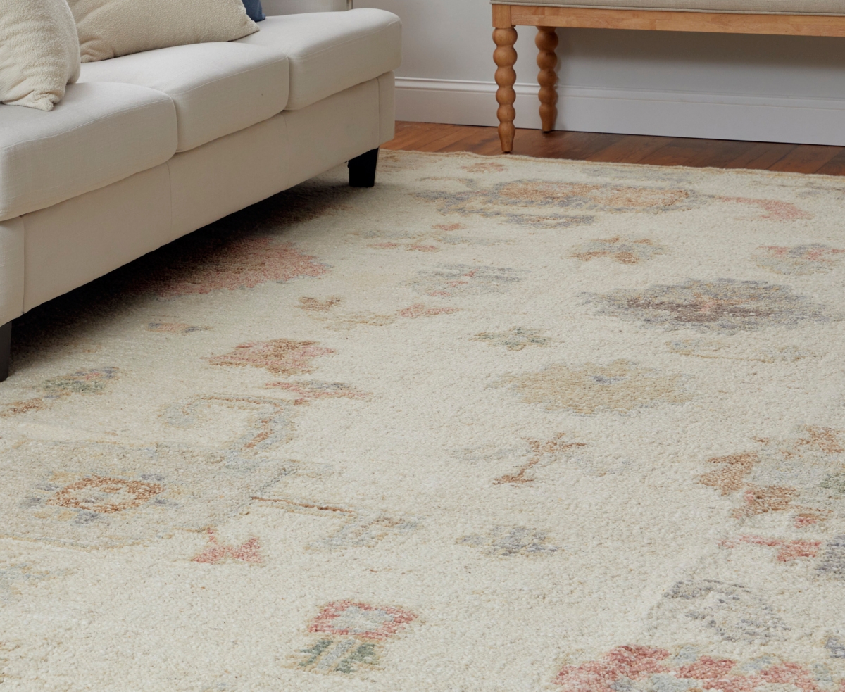 Feizy Grafton 69flf 7'9"x9'9" Area Rug In Neutral