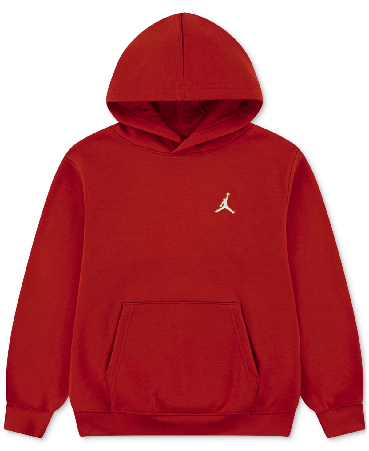 Jordan Boys 8-20 Brooklyn Pull-on Long Sleeve Hoodie In Red