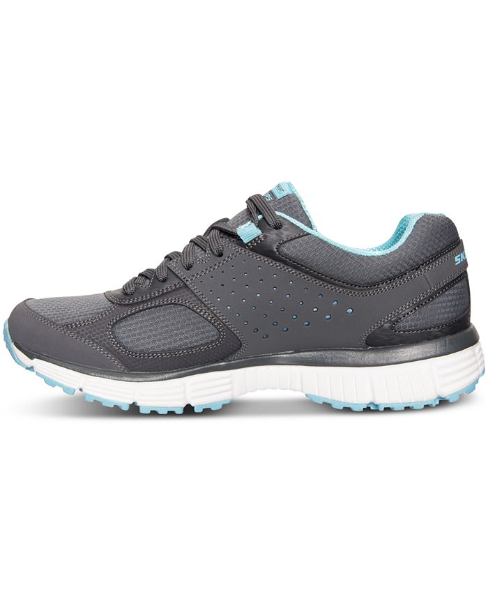Skechers Women s Agility Ramp Up Running Sneakers from Finish