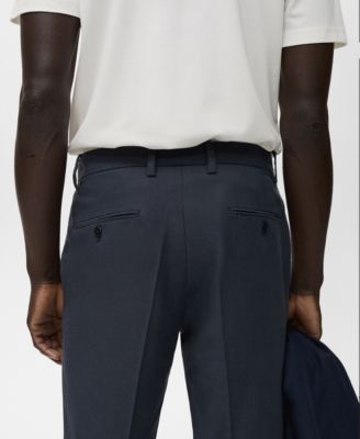 Men's Cotton Tapered Crop Pants