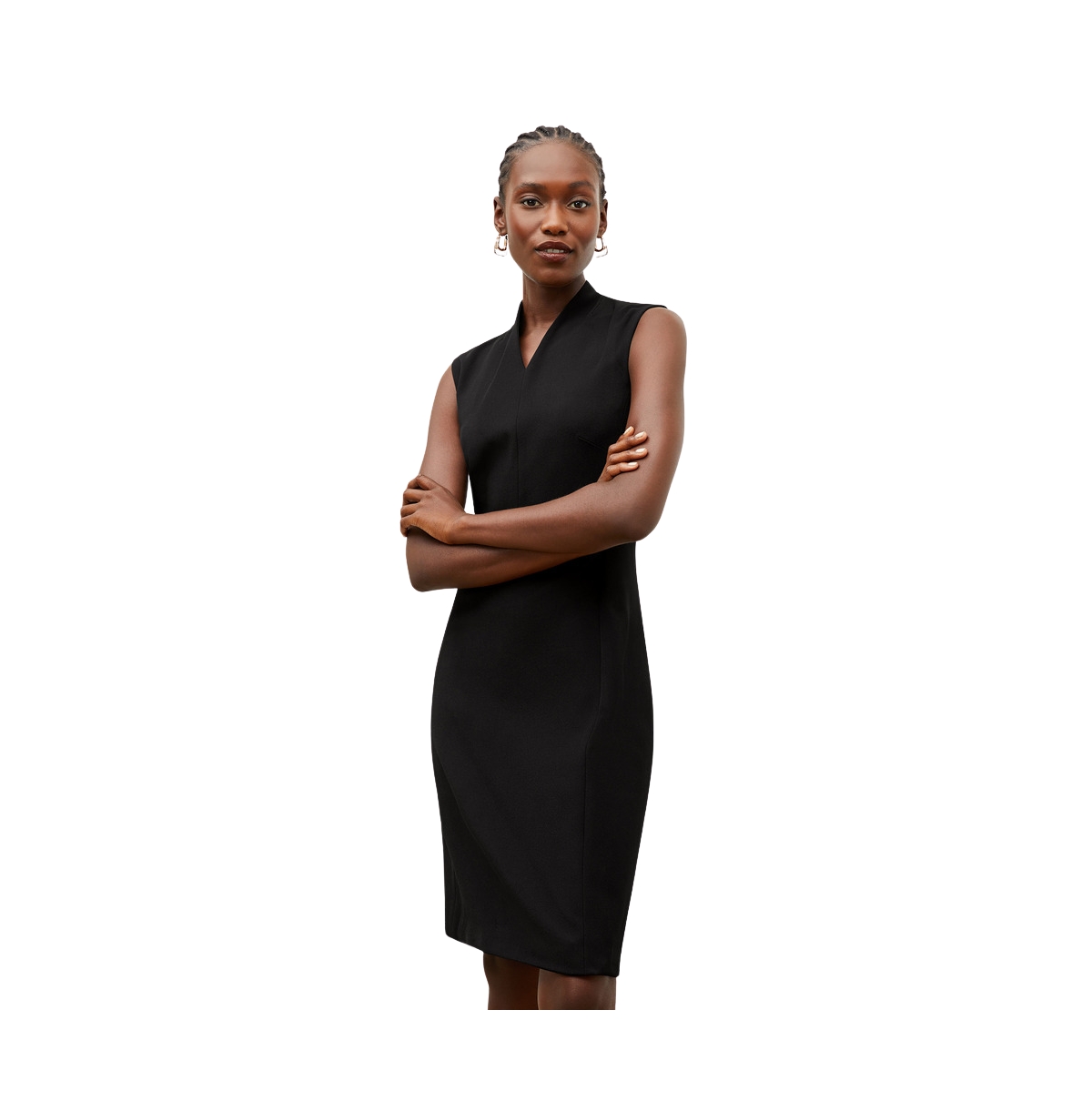 Women's Aditi Dress - Recycled WonderTex - Black