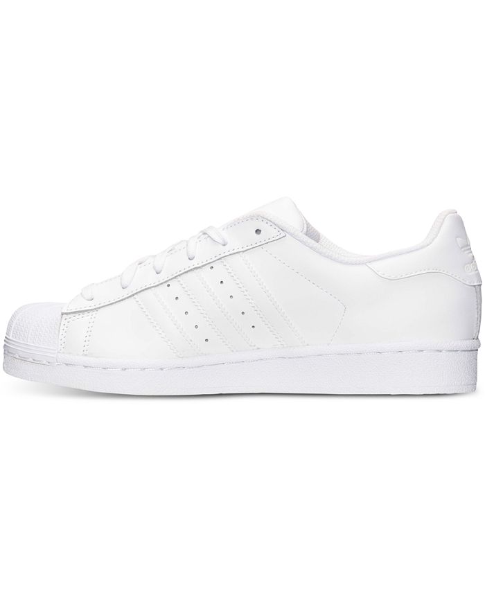 adidas Big Boys' Superstar Casual Sneakers from Finish Line - Macy's