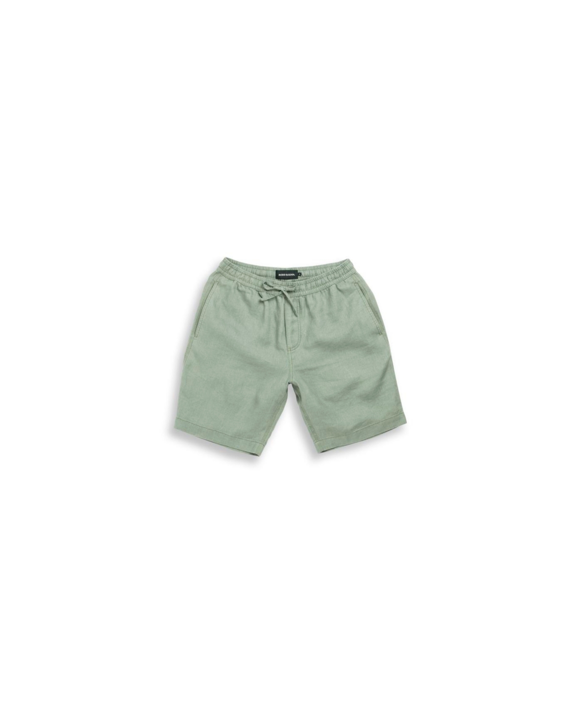 Rodd & Gunn Linen 9 Resort Shorts In Green