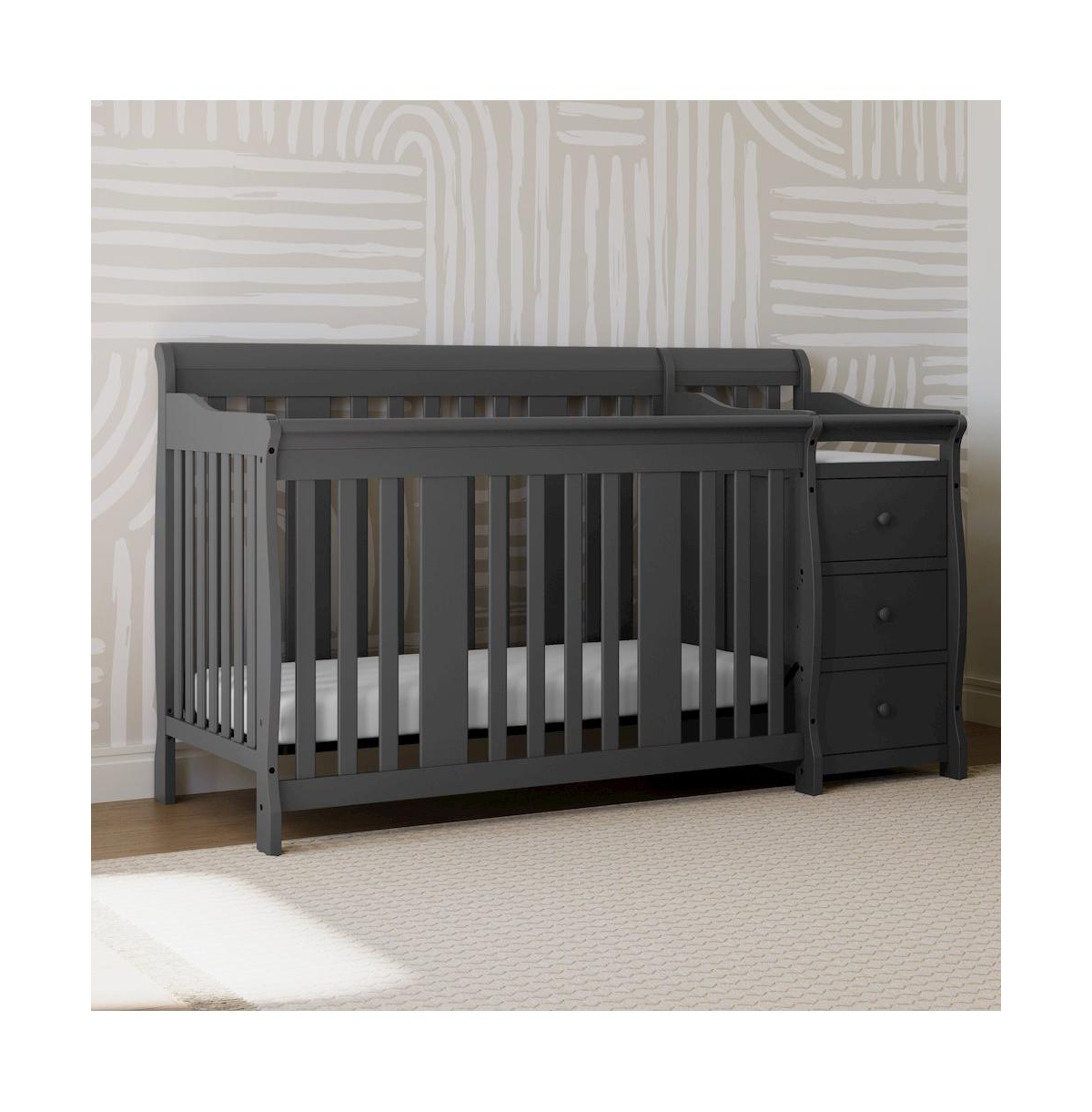 Storkcraft Portofino 5-in-1 Convertible Crib and Changer