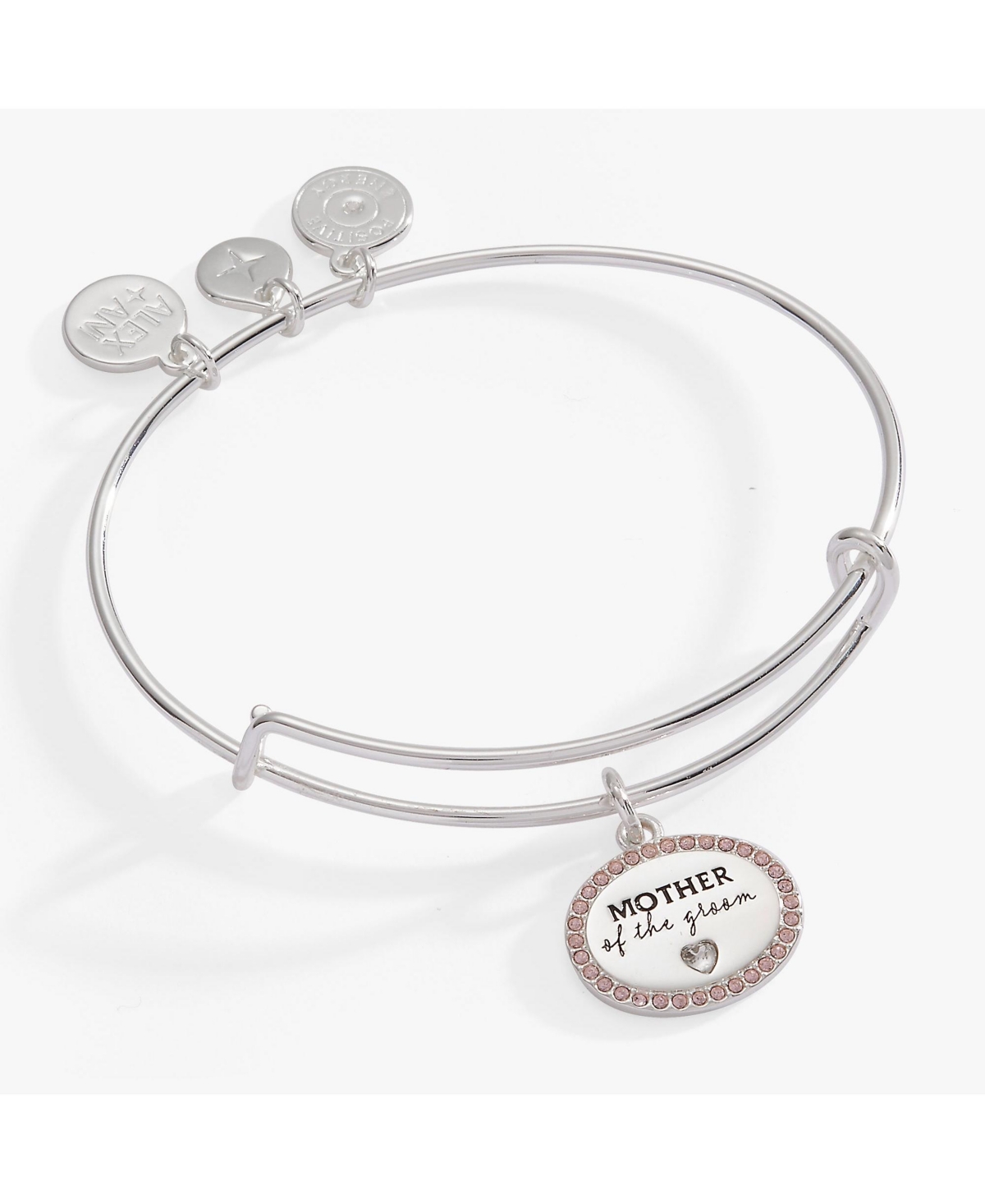 Mother Of The Groom Bangle Bracelet - Silver