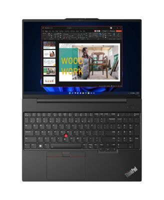 ThinkPad E16 Gen 1 16" WUXGA Touchscreen Notebook Computer, Intel Core i5-1335U 1.3GHz, 16GB RAM, 512GB SSD, Windows 11 Pro, Graphite Black