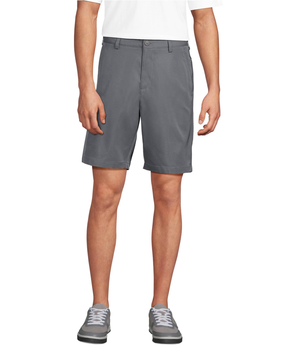 School Uniform Men's Active Performance 9" Chino Shorts - Classic navy