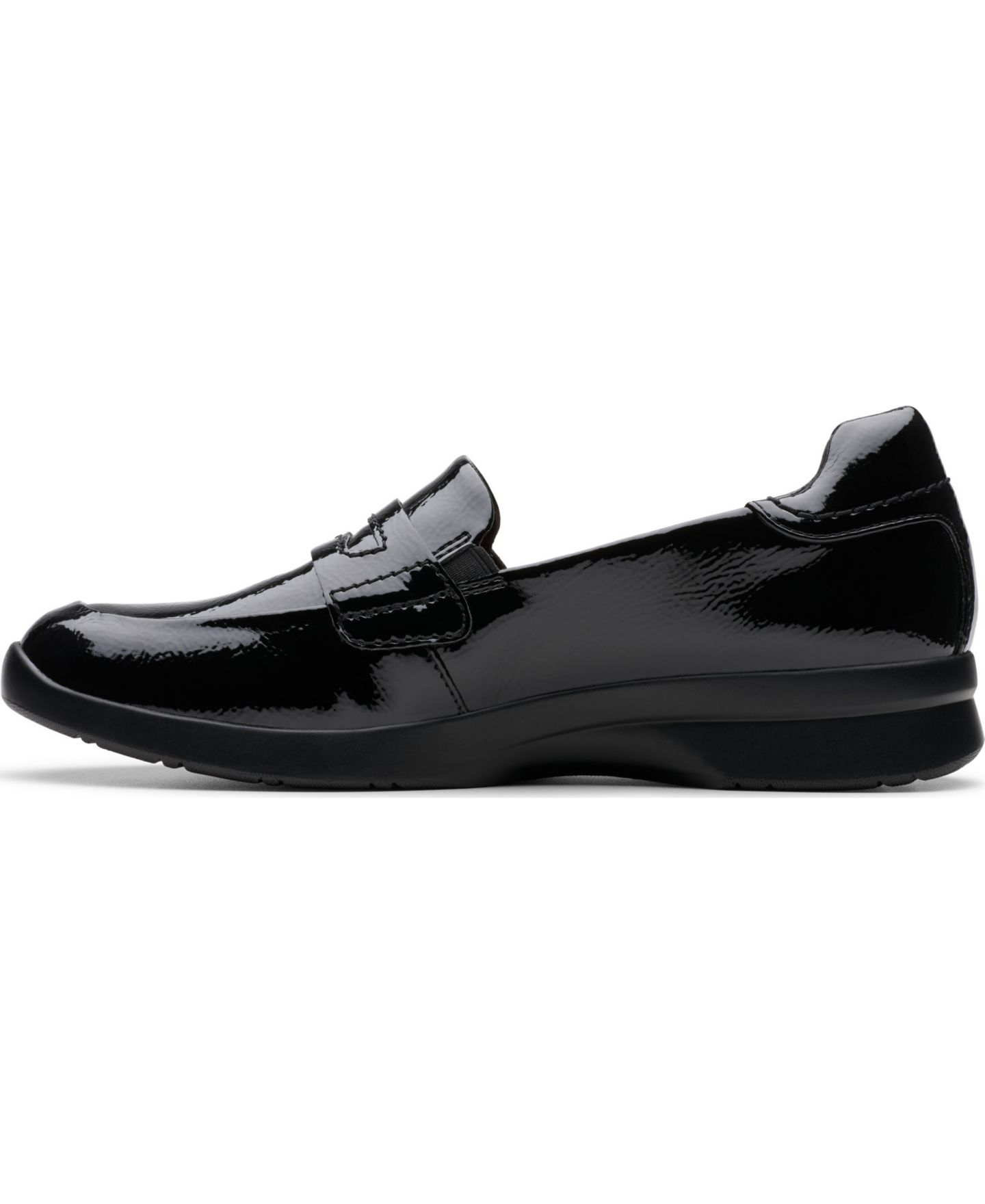 Женские туфли Clarks Collection Ellowyn Penny, цвет: Чёрный лаковый — фото 3
