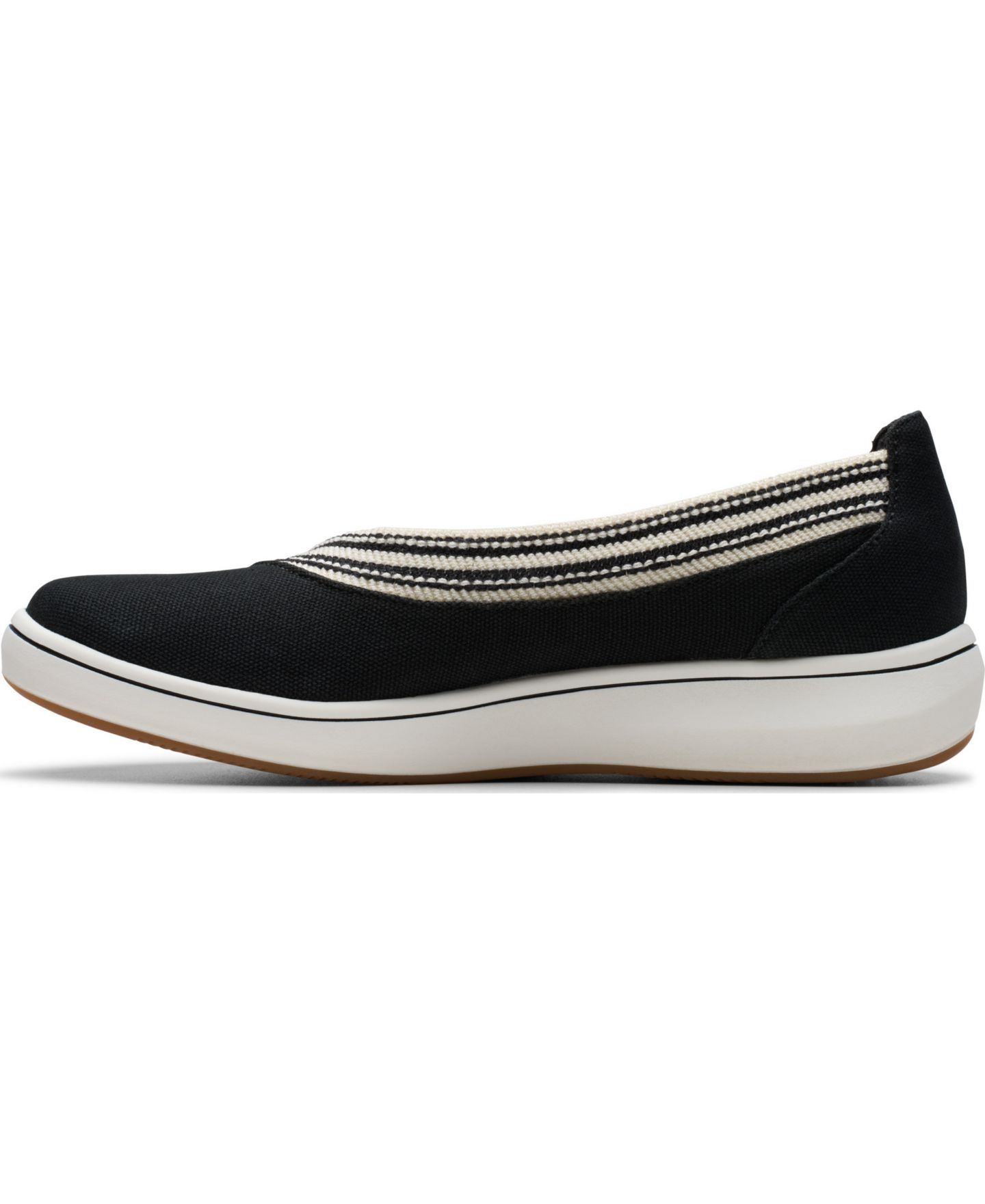 Женские кроссовки Clarks Cloud Steppers Breeze Sky Air Closed Toe, цвет: Чёрный — фото 3