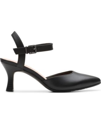 Kataleyna Cora Pointy Toe Leather Pumps