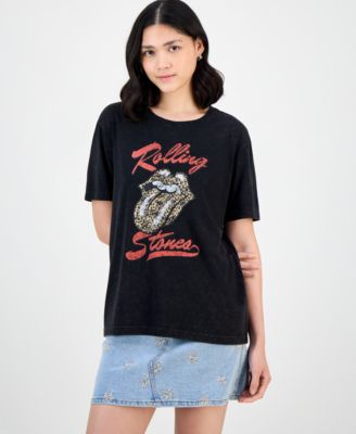 And Now This - Women's Rolling Stones Crewneck T-Shirt, Exclusively at Macy's