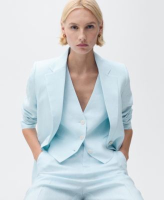 Women's Linen Suit Jacket