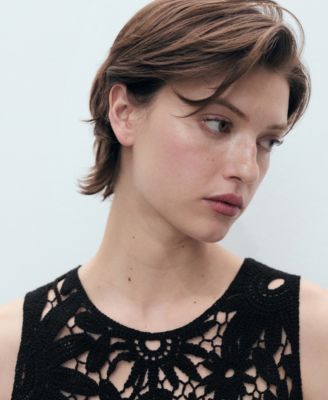 Women's Crochet Knitted Top