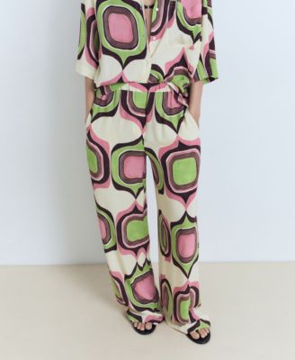 Women's Geometric Print Pants