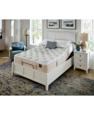 Iris 14" Firm Tight Top Mattress Set, Queen Split, Exclusively at Macy's