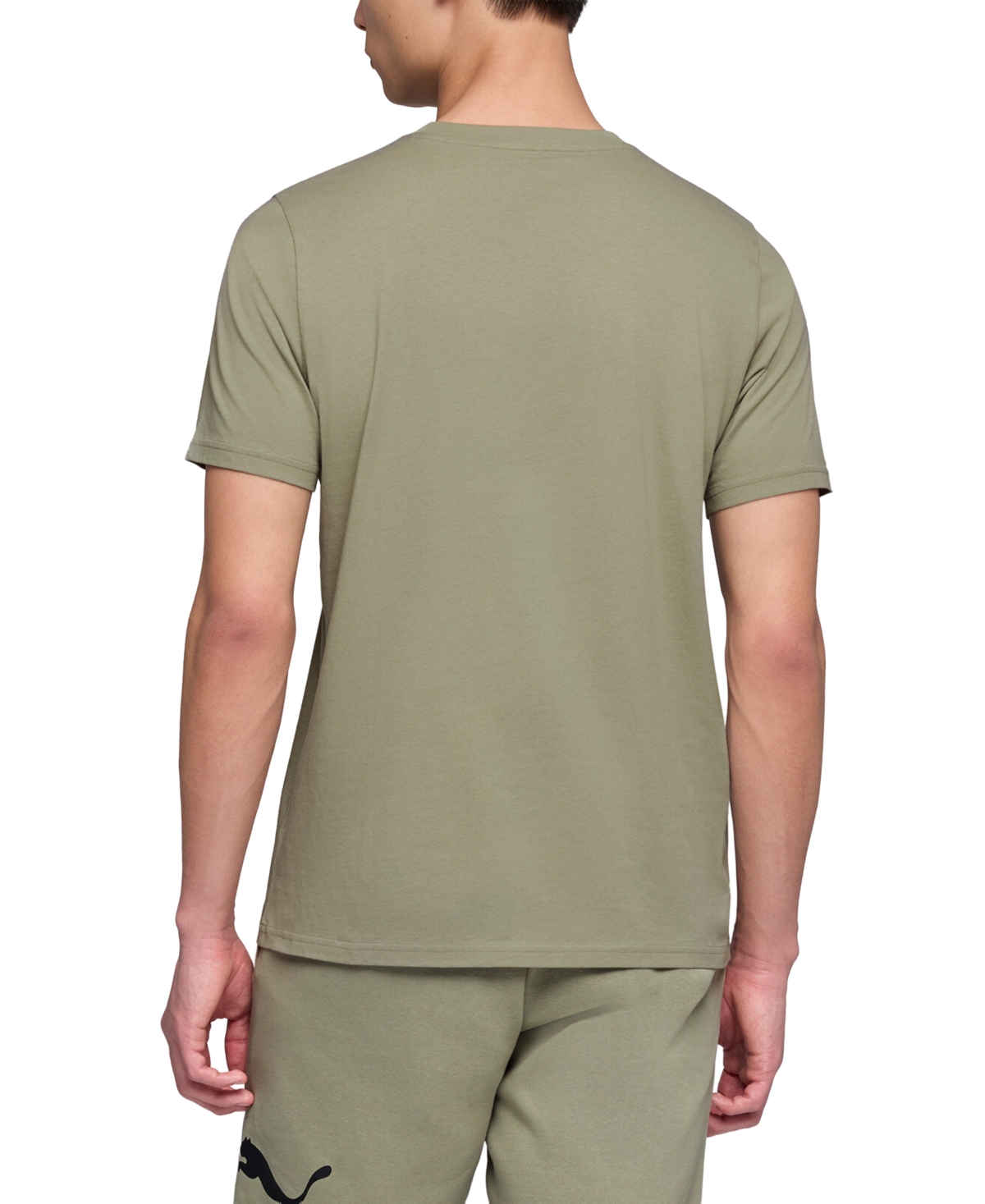 Puma Men's Essential Small Logo T-shirt In Green