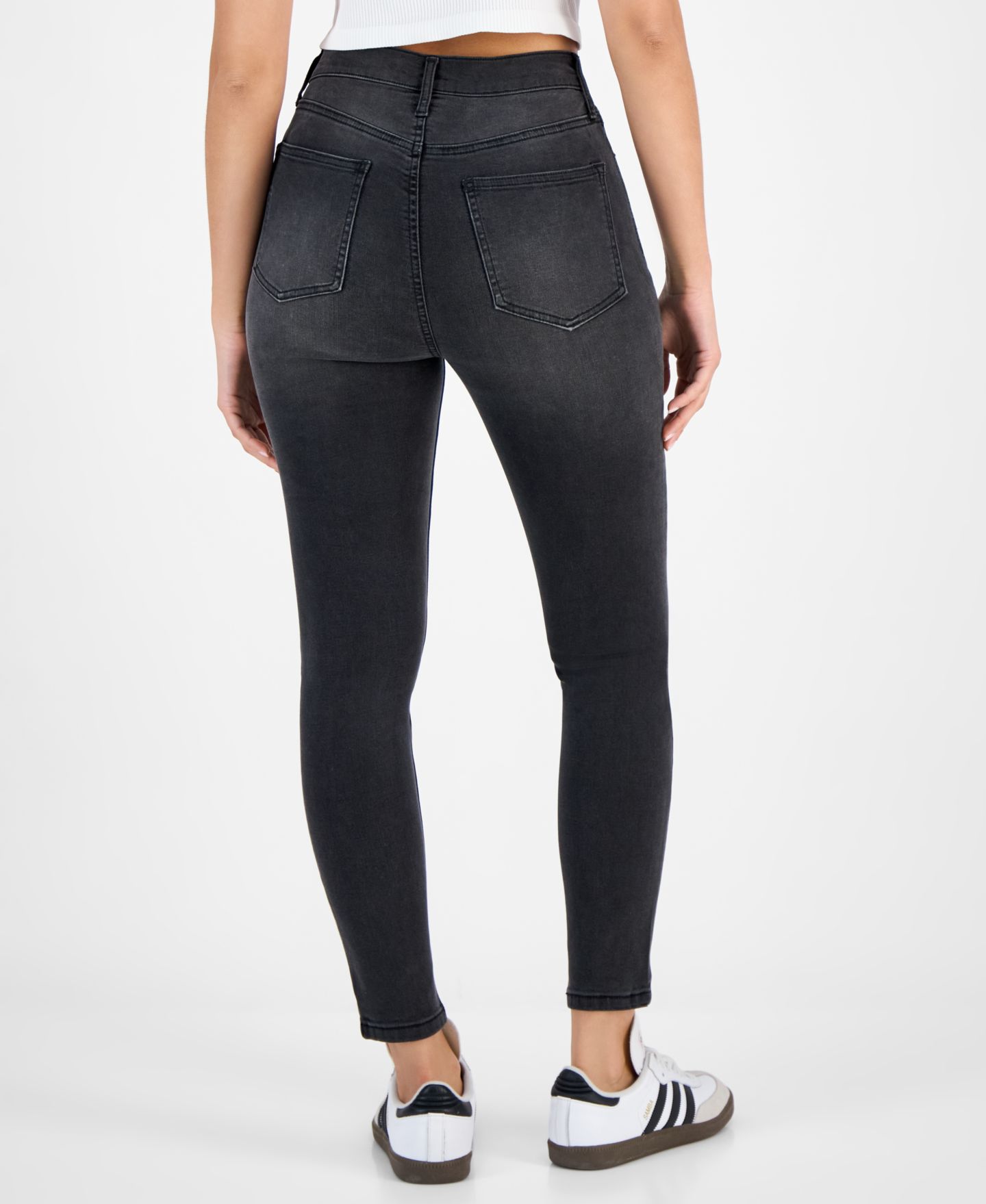Женские джинсы Celebrity Pink Juniors' High-Rise Skinny Ankle, цвет: September Night — фото 11