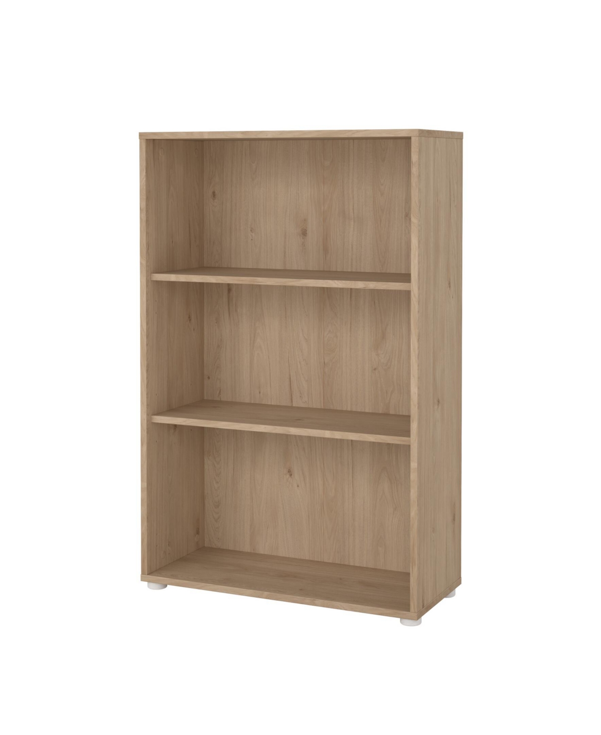 Tvilum 48.66" Wood 3 Shelf Adjustable Bookcase