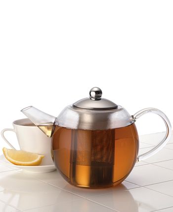 Bonjour - Glass Teapot with Shut-Off Infuser