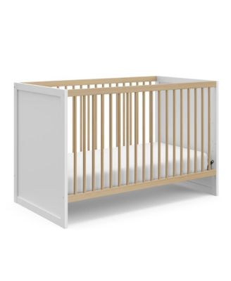 Calabasas 3-in-1 Convertible Crib (White with Driftwood