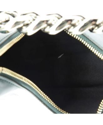 Mini Frayme Zipped Hobo Bag Faux Leather