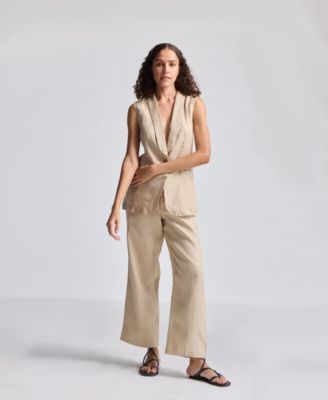 Women's Wide Leg Pants in Hemp