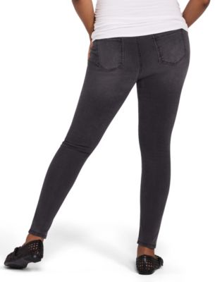 Maternity Motherhood Secret Fit Over the Belly Ankle Length Skinny Jeans