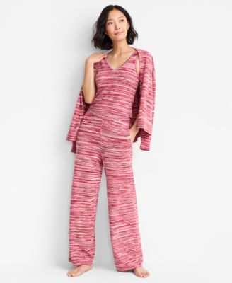 Women's Multicolored Rib-Knit Cardigan, Macy's Exclusive