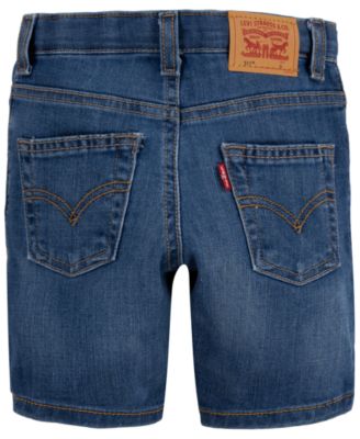 Toddler Boys Slim Fit Stretch Denim Performance Shorts