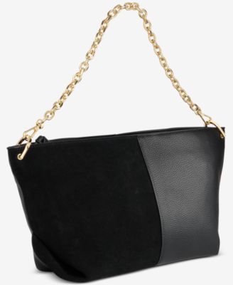 Harlaa Suede Shoulder Bag, Exclusively at Macy's