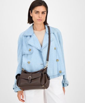 Jynna Medium Solid Shoulder Bag, Exclusively at Macy's