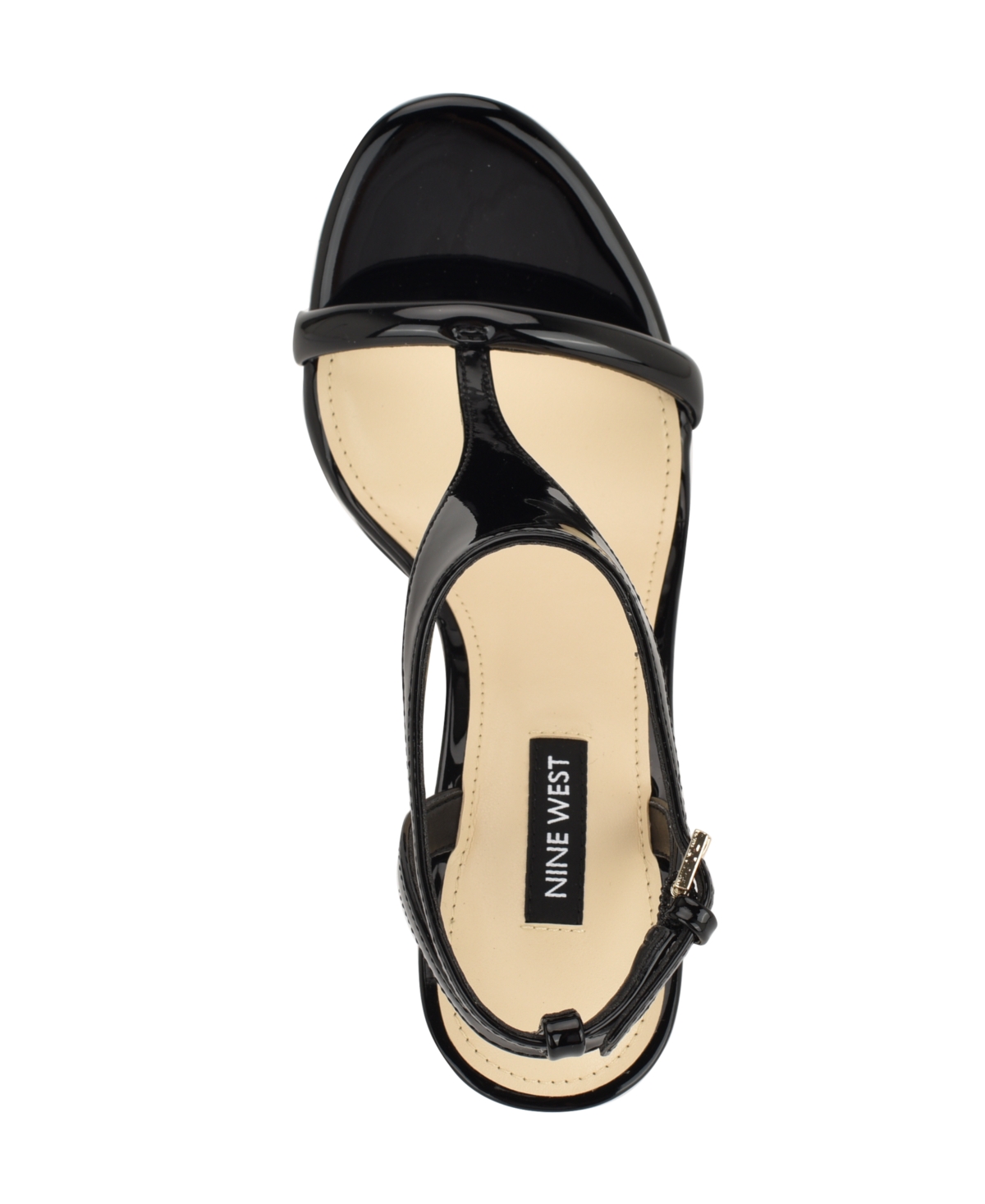 Nine West Women's Mandey T-strap High Stiletto Sandals In Black