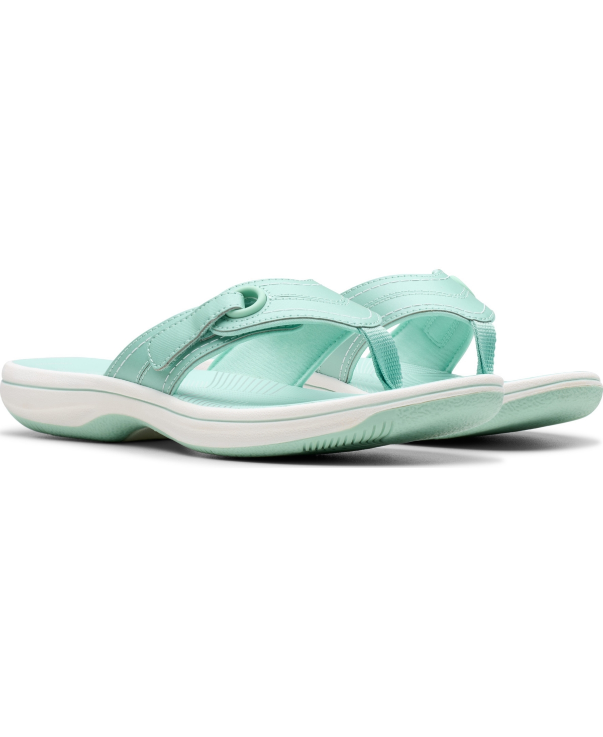 Clarks Cloudsteppers Women's Breeze Reyna Sandals In Blue
