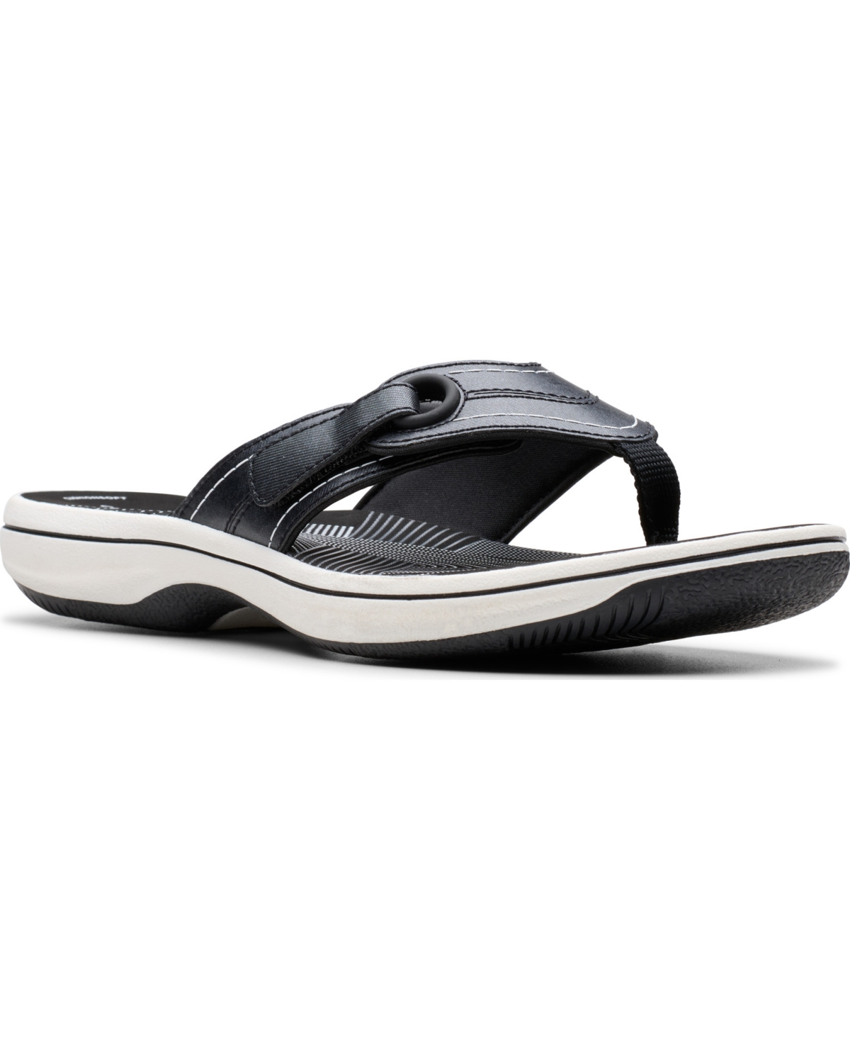 Clarks Cloudsteppers Women's Breeze Reyna Sandals In Black