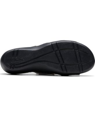 Merliah2 Belle Flower Leather Wedge Sandals