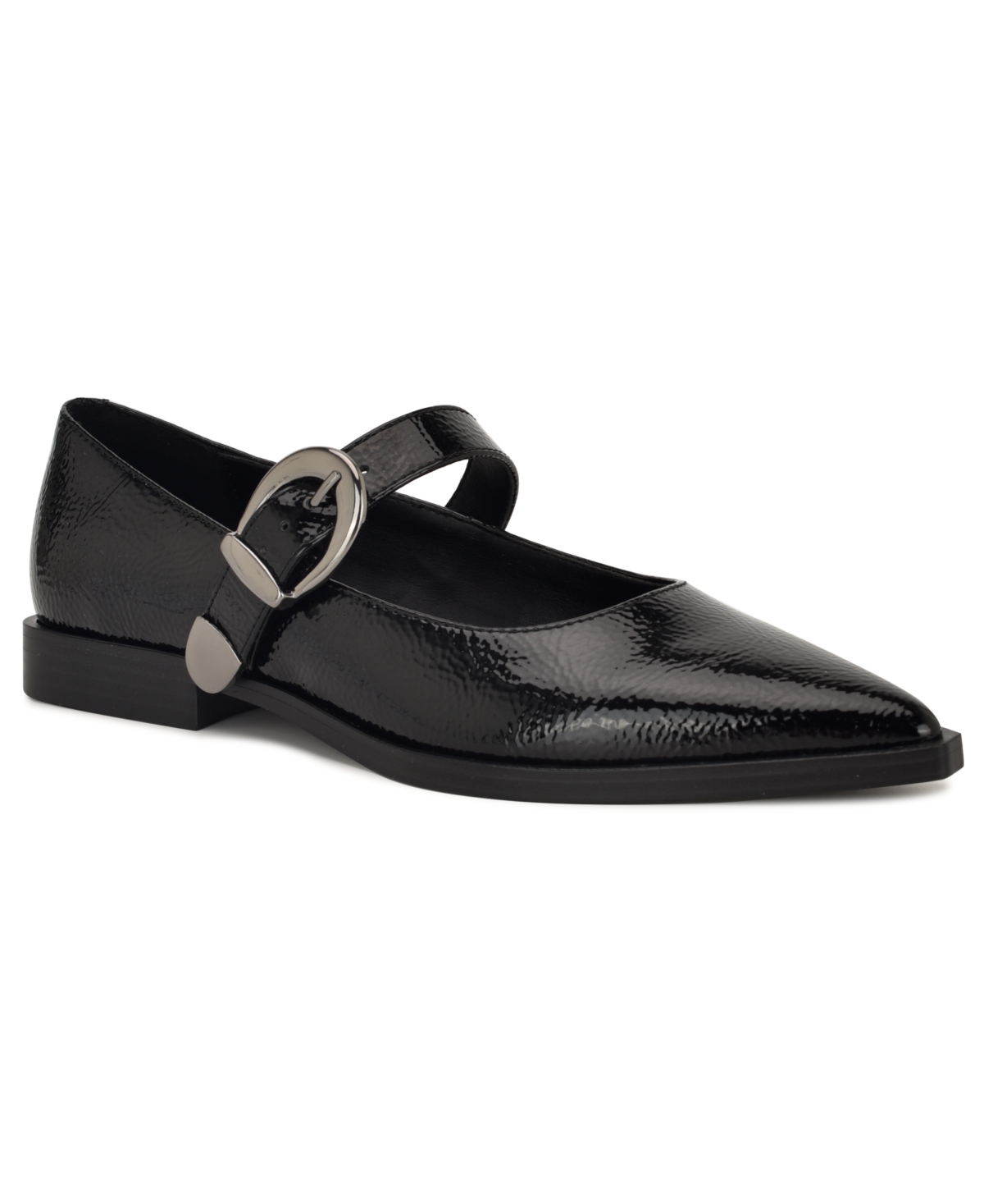 Nine West Women's Katrel Mary Jane Pointy Toe Flats