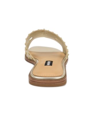 Women's Giny Cutout Flat Slide Sandals